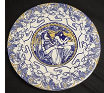 Wileman Faience Charger